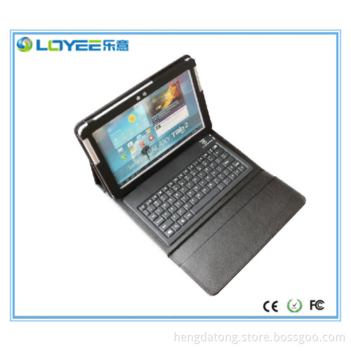 Bluetooth Keyboard PU Leather Case for Samsung Tablet PC